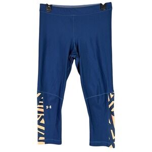 Under Armour Leggings Pants Medium Womens Activewear Running Gym Fitness Bottoms